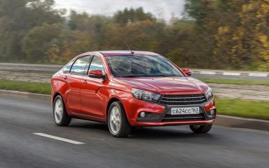 Фото Lada Vesta без хрома