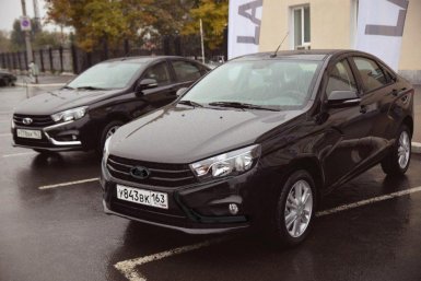 Фото Lada Vesta без хрома