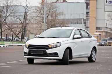 Фото Lada Vesta без хрома
