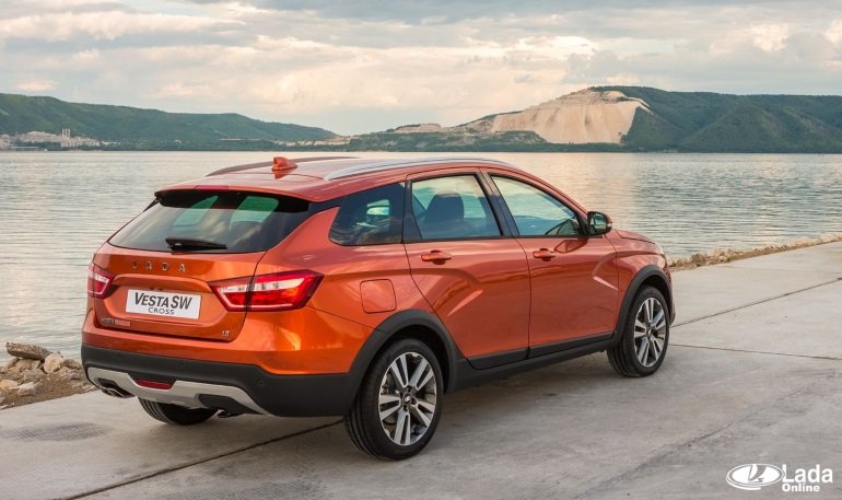Официальные фото серийного универсала Лада Веста Кросс