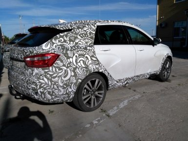 экстерьер универсала лада веста