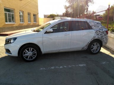 экстерьер универсала лада веста