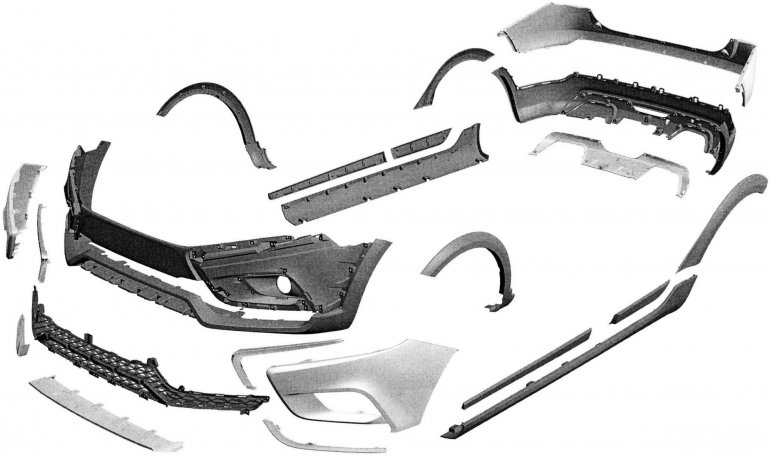 АВТОВАЗ запатентовал обвес Lada Vesta Cross (универсал и седан)