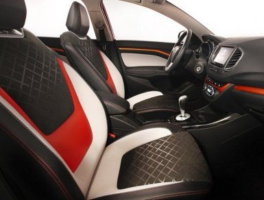 Фото салона концептуального универсала Лада Веста (SW Cross)