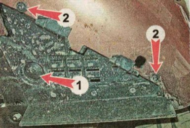 Снять нижний щиток бампера lada xray