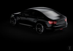 Виртуальный тюнинг седана Лада Веста