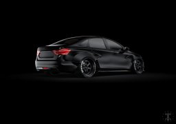 Виртуальный тюнинг седана Лада Веста