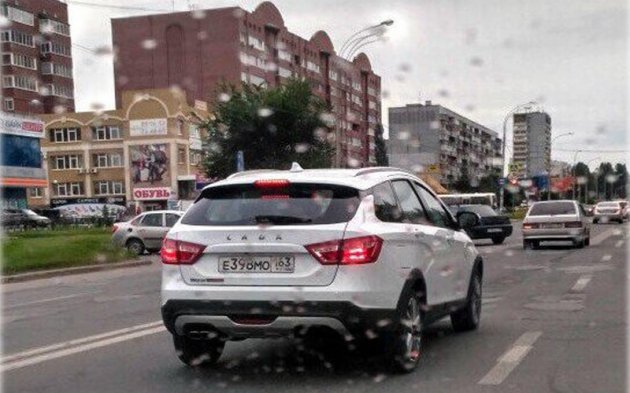 Любительские фото серийного универсала Лада Веста