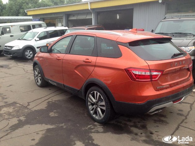 Любительские фото универсала Лада Веста