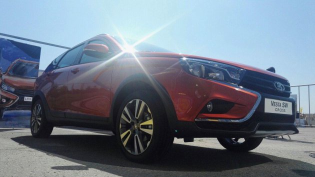 Любительские фото Весты универсал кросс