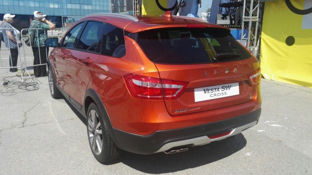 Любительские фото Весты универсал кросс