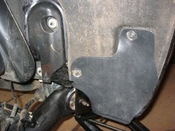 доработка заднего подкрылка lada xray