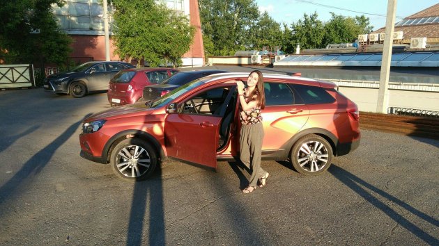 фото универсала Лада Веста Кросс