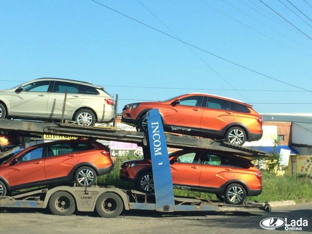 фото универсала Лада Веста Кросс