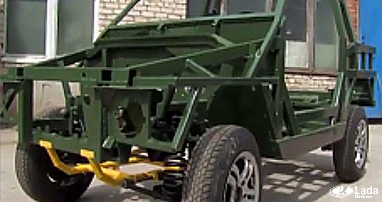 На базе Нивы 4х4 сделали автомобиль-невидимку для военных