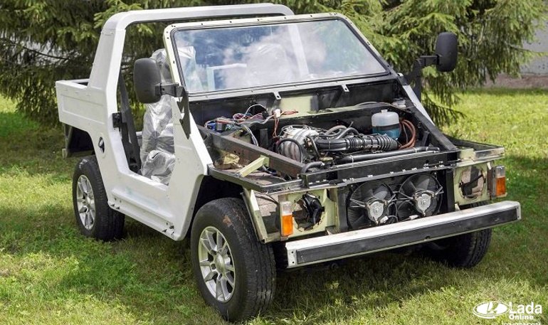 На базе Lada 4х4 сделали автомобиль-невидимку для военных