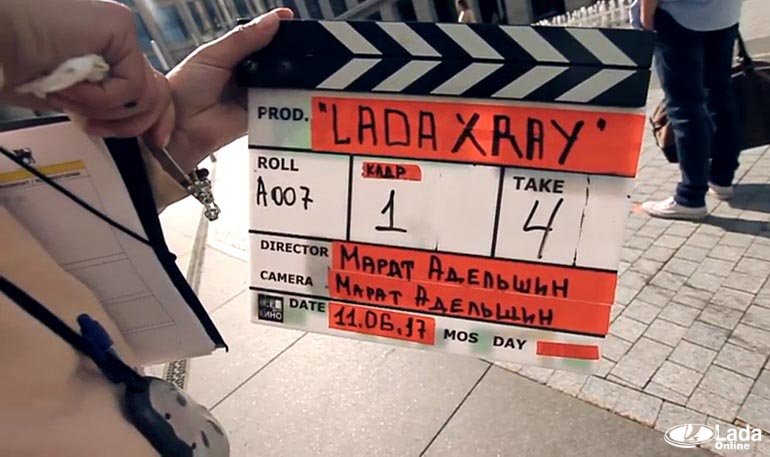 АВТОВАЗ показал, как снимали рекламу про Lada XRAY