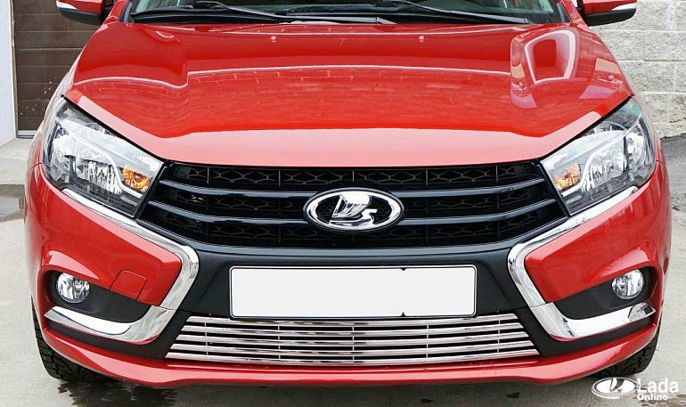 Обзор тюнинг решеток радиатора для Lada Vesta