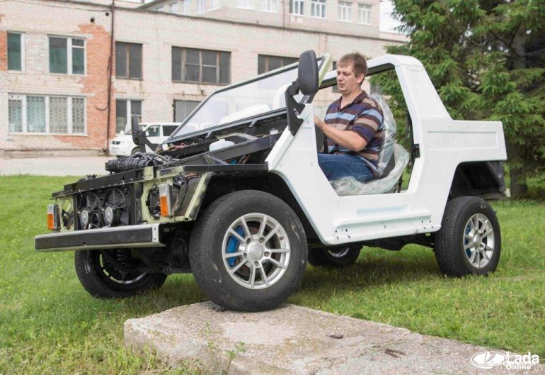 На базе Нивы 4х4 сделали автомобиль-невидимку для военных