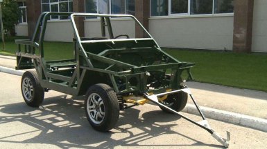 На базе Нивы 4х4 сделали автомобиль-невидимку для военных