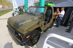 На базе Нивы 4х4 сделали автомобиль-невидимку для военных