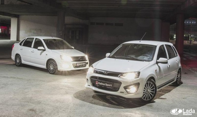 АВТОВАЗ изменил комплектации спортивных Lada Kalina и Granta