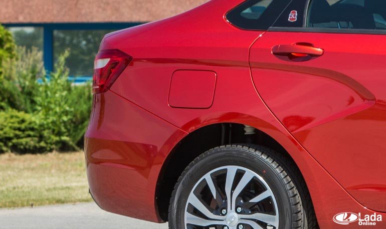 Седан Лада Веста получил очередные заводские доработки