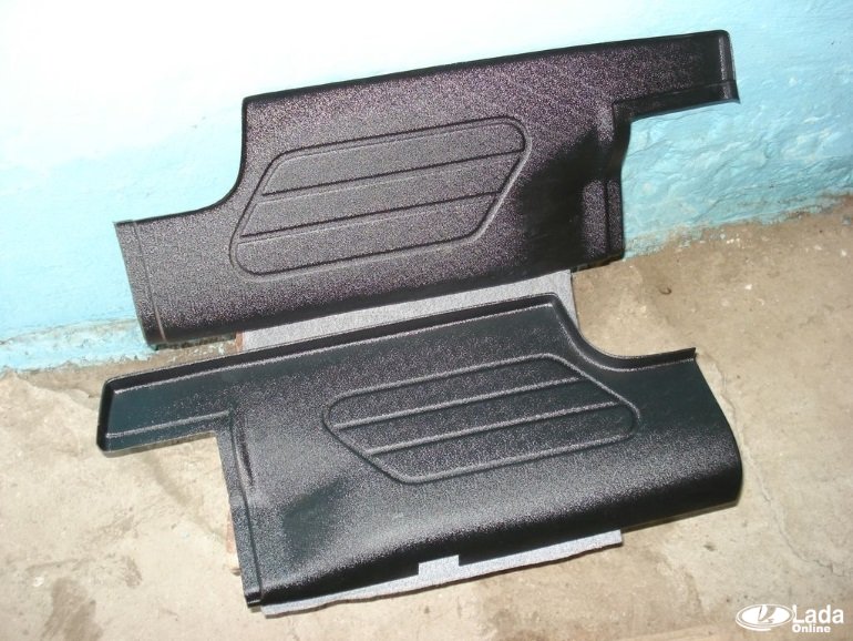 Про накладки на ковролин заднего сиденья Лада Веста