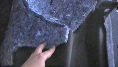 штатная шумоизоляция багажника из войлока лада веста