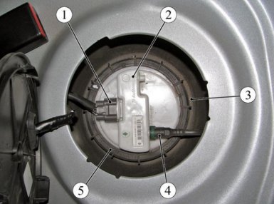 Как снять топливный модуль на Lada XRAY и Largus