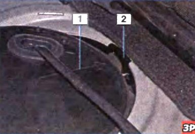 установка бензонасоса на Lada Largus и XRAY