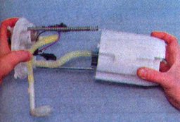 Как снять сеточку бензонасоса на Лада Веста