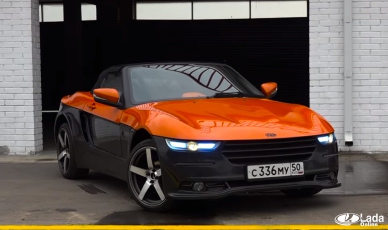 На базе Лада Калина сделали родстер «Крым»