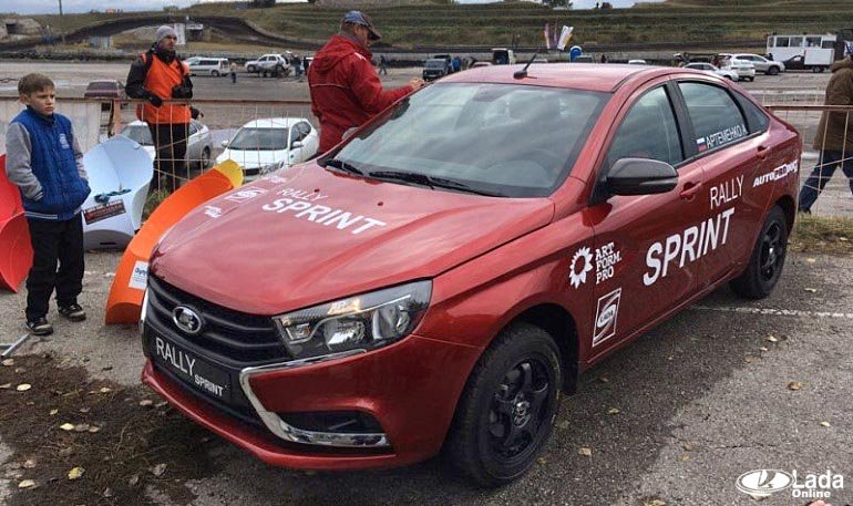Представили LADA Vesta Rally Sprint - для гонок на короткие дистанции, новые подробности