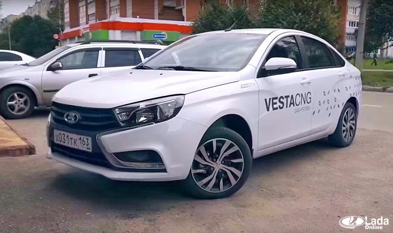 Тест-драйв Lada Vesta CNG (определяем стоимость 1 км пробега)