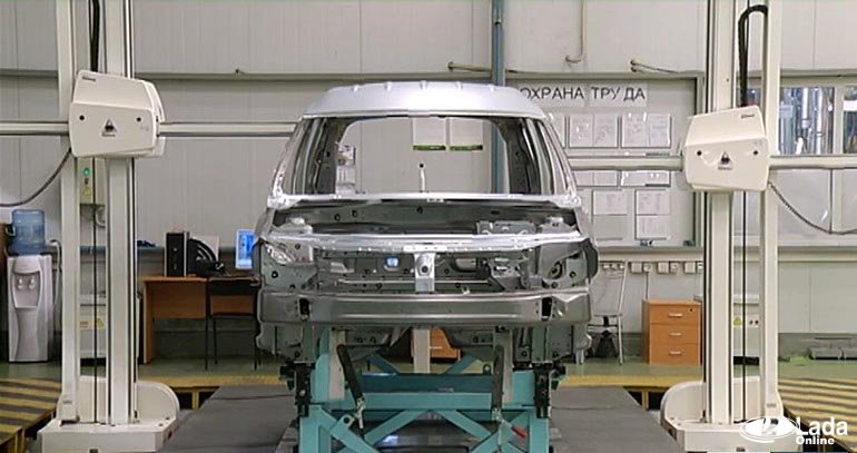 Проверка качества кузова автомобилей LADA
