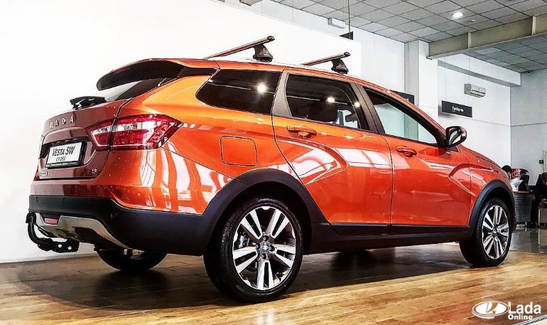 Lada Vesta SW Cross продают только с дополнительным оборудованием