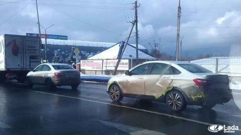 АВТОВАЗ тестирует седан Лада Веста Кросс (фото обновлено)