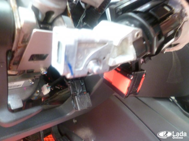 Установка кнопки старт/стоп на Весту