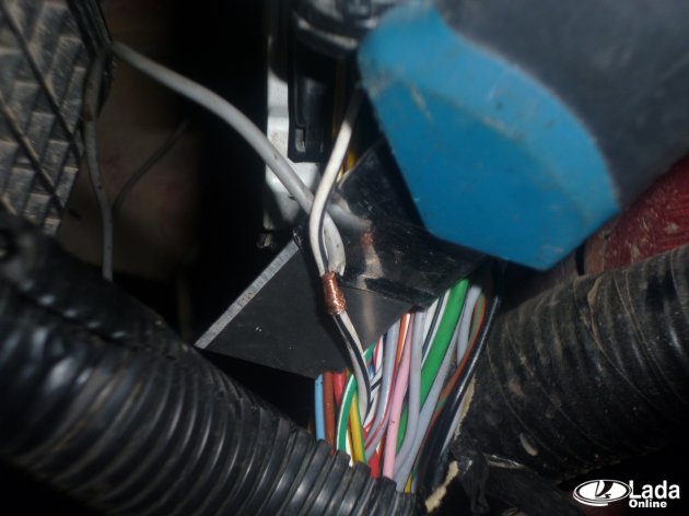 Установка кнопки старт/стоп на Весту