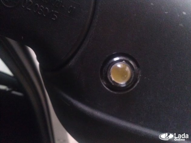 Подсветка в зеркалах Гранты/Калины