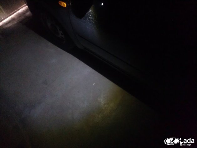 Подсветка в зеркалах Гранты/Калины