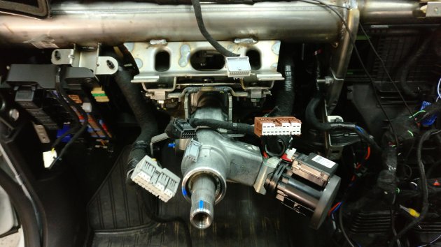 Процесс снятия торпедо Весты