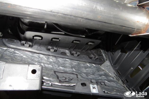 шумоизоляции панели (торпедо) на Лада Калина 2 без снятия