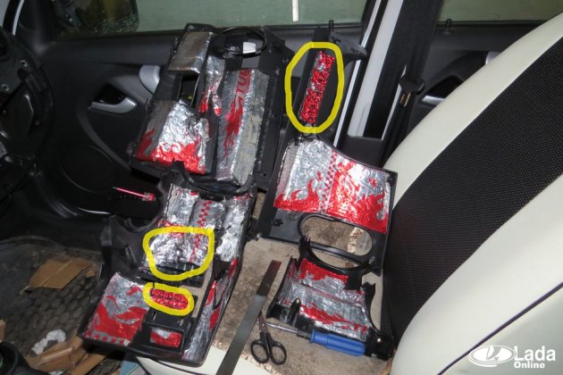 шумоизоляции панели (торпедо) на Лада Калина 2 без снятия