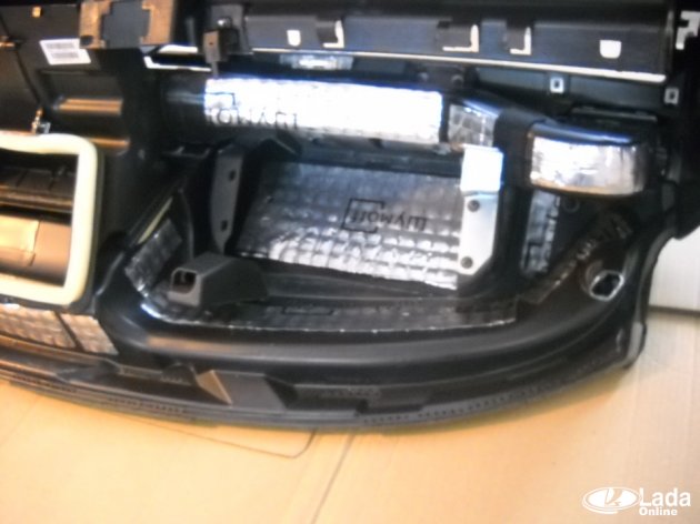 Шумоизоляция торпедо Лада Приора