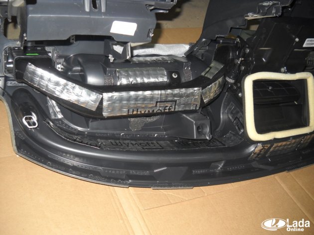 Шумоизоляция торпедо Лада Приора