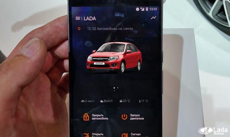 Первой Lada Connect получит Lada Granta, цена опции 10 тыс р.