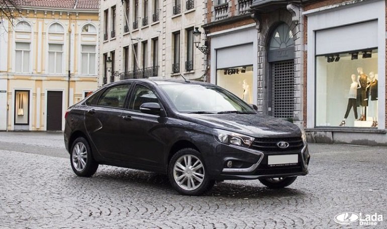 Статистика продаж Lada в Европе за октябрь 2017 года