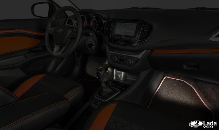 Что значит опция «LED-подсветка интерьера» у Lada Vesta